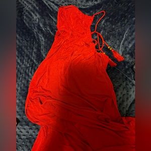 Backless Floor length dress